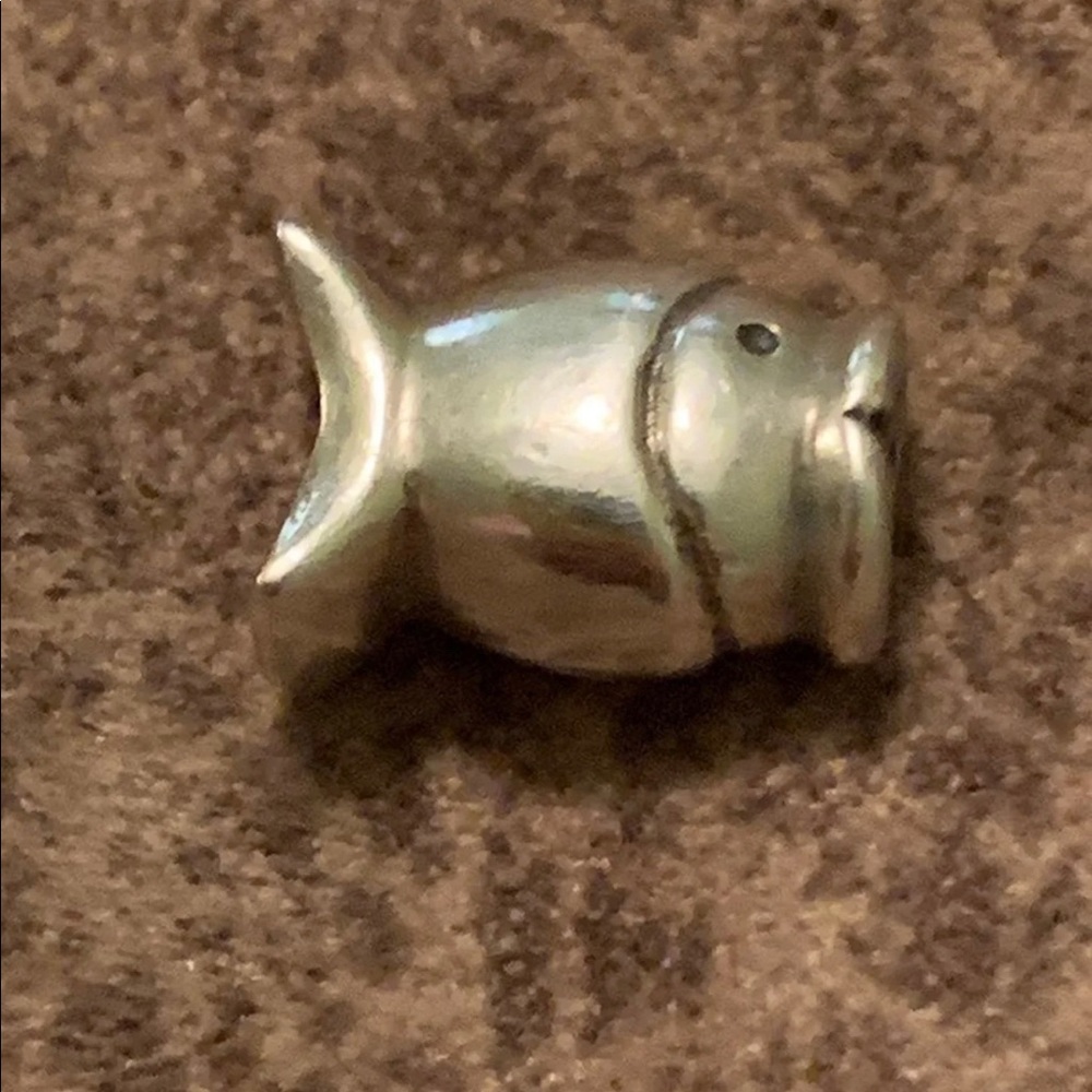 Pandora sterling silver fish charm